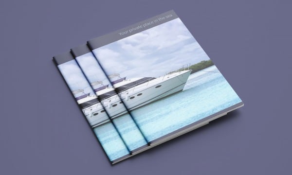 Leaflet e comunicazione per yacht